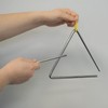 TRIXES 7 Inch Triangle Musical Instruments - Play with Percussion