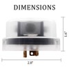 CHISWEAR Outdoor Twist-Lock Thermal Photocontrol with Time Delay - Controls