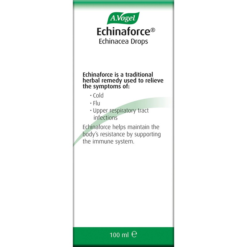 A.Vogel Echinaforce Echinacea Drops | Relieves Cold & Flu Symptoms