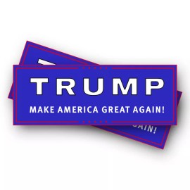 TRUMP 2020 America Great Again election campaign bumper stickers 3"  10 pack #51