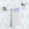 JiePai Suction Cup Towel Bar 16 Inch,Removable Vacuum Suction Towel