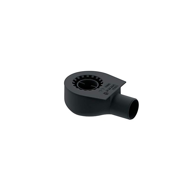TECE 650000 drainline "flat" drain (spout 360° rotatable; mounting on