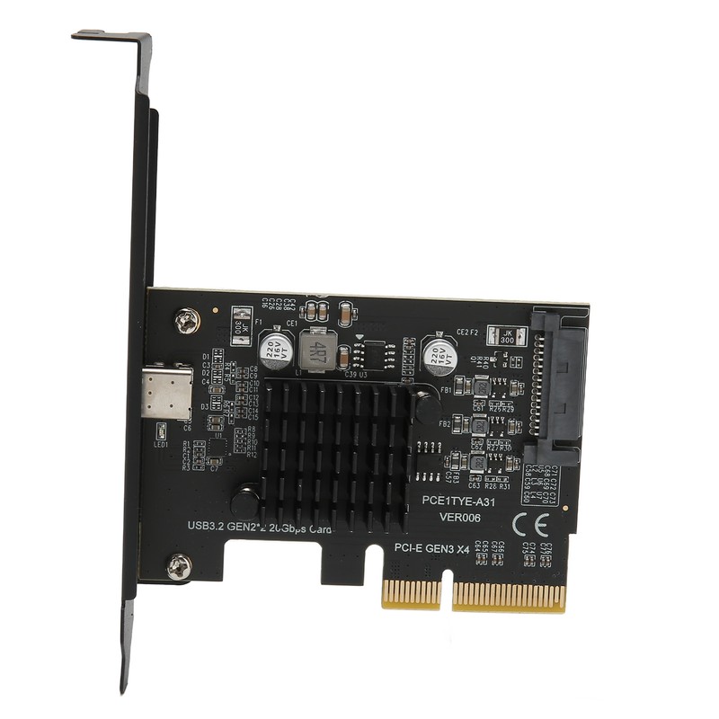 USB3.2 Expansion Card GEN2x2 20Gbps ASM3242 Chip PCI E 4X