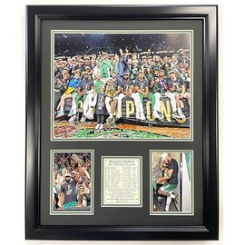 Boston Celtics | 2023-2024 Champions | Framed Photo Collage | 2 Sizes and 3 Styles | (Podium, 18"x22")