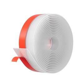 Pluden Best Door Weather Stripping Extra Thick 2mm Door Draft Stopper Silicone Seal Strip, Draft Seal Tape for Doors Windows and Shower Glass Gap 2 Inch(W) x 20 FT(L)