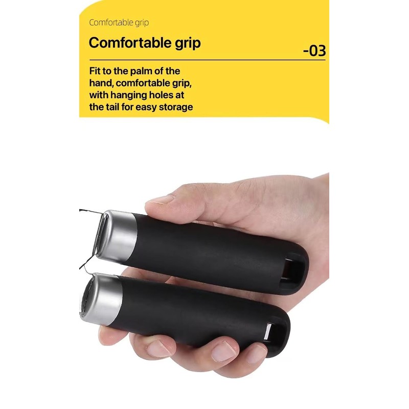 Manual Can Opener, Handle for More Comfortable Grip, Hand Can