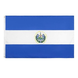 PinkDisplay North America flag EL Salvador 3x5ft(90x150cm) eyelets and double stitches