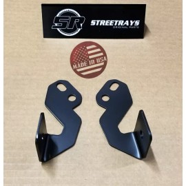 StreetRays [Originals] [SR] A Pillar LED Light Pod Mount bracket 14-up Polaris RZR XP 4 900 570 800 S