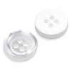 BeeSpring Mother of Pearl Buttons 20 Pieces Shirt Button 0,5