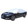 UHANBUT Half Car Cover for Sedan, Waterproof & Dustproof &