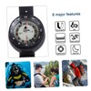 Kisangel 1pc Compass Watch Strap Portable Camping Compass for Outdoor