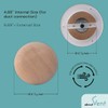 ABOUT VENT 5 inch Wooden Adjustable Vent Cover (Free of