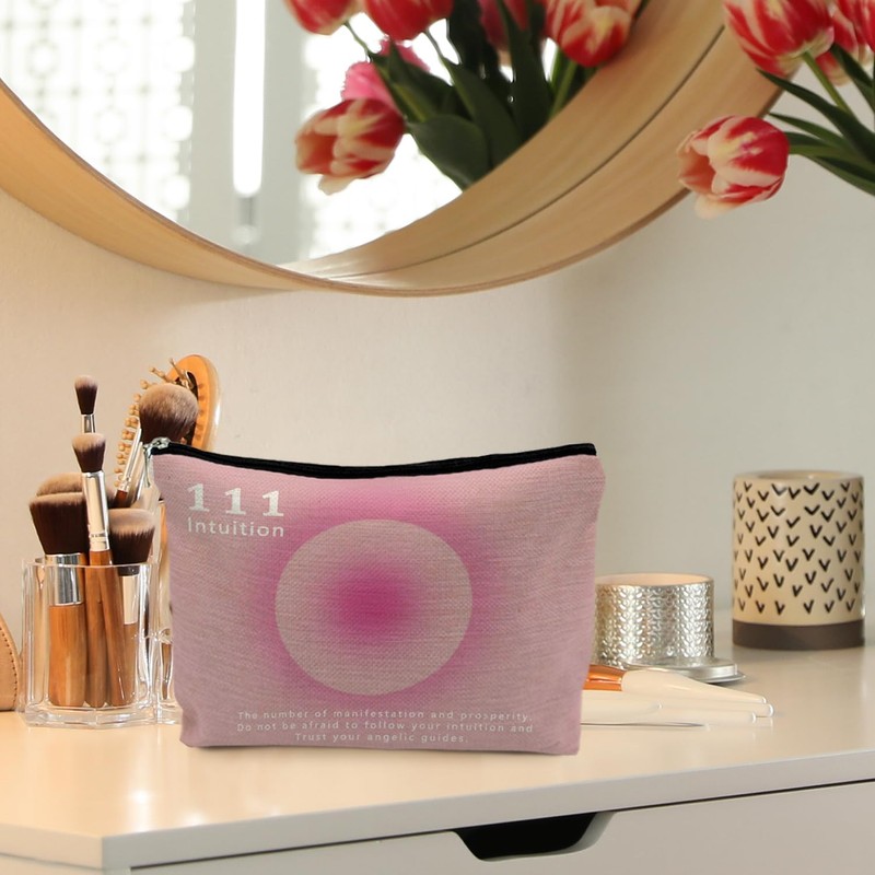 RYYCDOI Cheer Makeup Bag, Cheer Gifts Women Cheerleaders, Cheerleading Gifts,