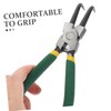FUNOMOCYA Spring Loaded Pliers Kit 4pcs Circlip Pliers for Electrical