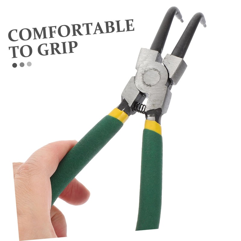FUNOMOCYA Spring Loaded Pliers Kit 4pcs Circlip Pliers for Electrical