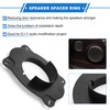 VekAuto 2 Pcs Speaker Spacer Ring Tweeter Speaker Spacer Adapter