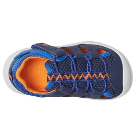 Stride Rite SRT Wade 2.0 Sneaker, Navy Multi, 12 Wide US Unisex Little_Kid