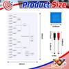 Saypacck 16 Player Erasable Tournament Bracket Poster Single Elimination Bracket