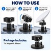 Magnetic Mount for Starlink Mini Antenna – Adjustable Angle Base