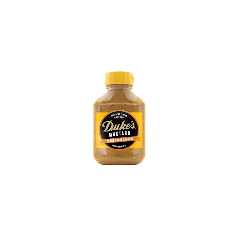 Duke’s Brown Sugar Bourbon Mustard – Sweet & Tangy with