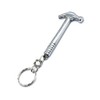 PRECISE CANADA Metal Claw Hammer Mini Model Tools Key Chain