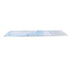 129 Keys Keycaps for XDA Height Accurate Keystrokes Blue White