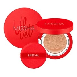 Base de maquillaje en cushion Missha Velvet Finish - 15g