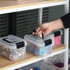 Ikando Set of 4 Mini Storage Box with Lid, 2