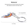 VELVET CAVIAR Keychains (Rainbow)