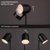 O'Bright Helios - Adjustable Tripod LED Floor Lamp, Dimmable, Swivel