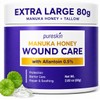 PURESKIN Manuka Honey Wound Care: Manuka Honey Ointment for Wounds,