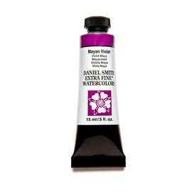 DANIEL SMITH Extra Fine™ Watercolor Paint, 15ml, Tube, Mayan Violet, 0.5 fl oz, (Pack of 1)