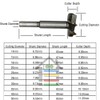 AUTOTOOLHOME Woodworking Fosner Bit, Bore Bit, Woodworking Counterbore, Drill, Drilling
