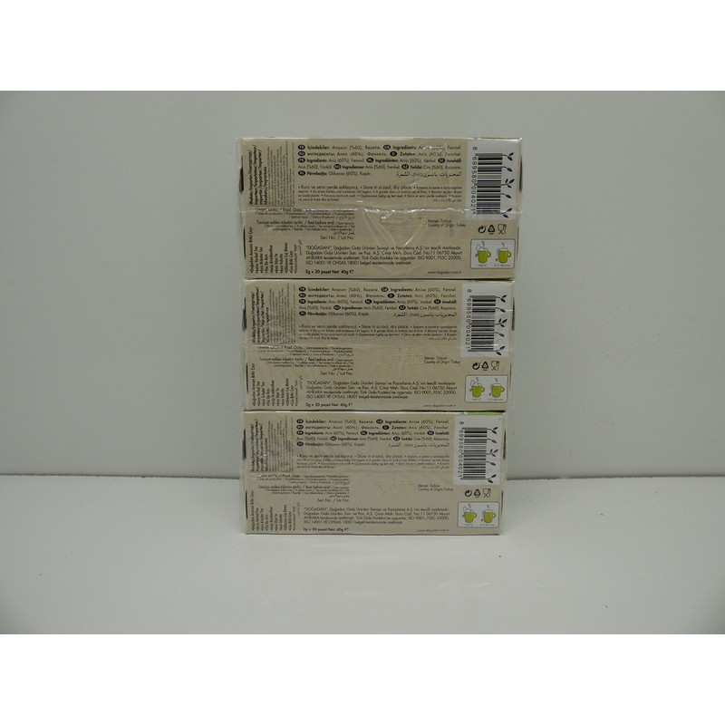 Dogadan Anise Herbal Tea 1.41 Oz X 3 Pack