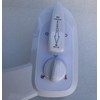 NuFlush Toilet seat bidet, Combination hot and cold water Bidet