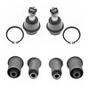 TRQ Front Suspension Kit Ball Joint Control Arm Bushing Set