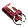 Zoooom Double Rings Key Holder, Key Ring Carabiner Hook Fashion