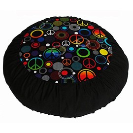 Boon Decor Meditation Cushion Zafu Pillow - Limited Edition - Peace