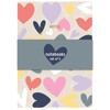 A6 Notebooks Set 3 Cross My Heart Design Notepads Bullet