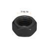 sourcing map 7/16-14 UNC Hex Nuts, Carbon Steel Grade 8.8