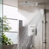 SOKA Shower Faucet Set 10 Inch Rainfall Shower System with