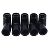 lasuroa 20pcs 370 Golf Tapered Ferrules, Black Golf Club Shaft