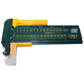 Linex Kreisschneider, Zirkel und Cutter, 10-300 mm, 5 Ersatzklingen und 2 Minen
