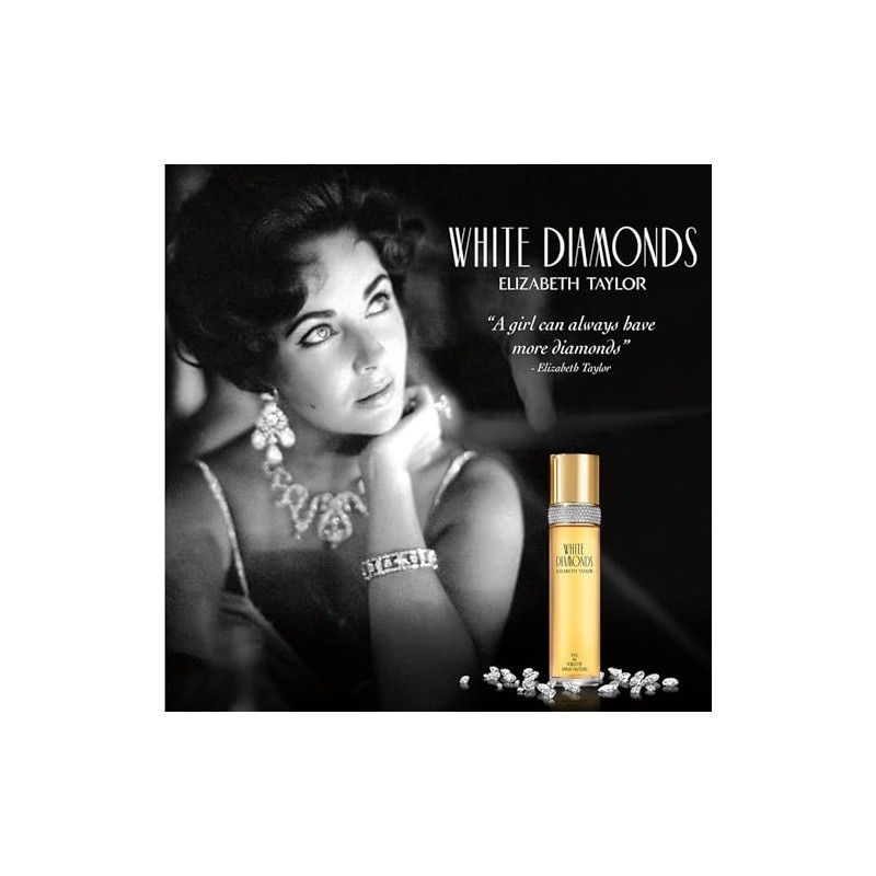 Elizabeth Taylor White Diamonds, 3.3 Fluid Ounce