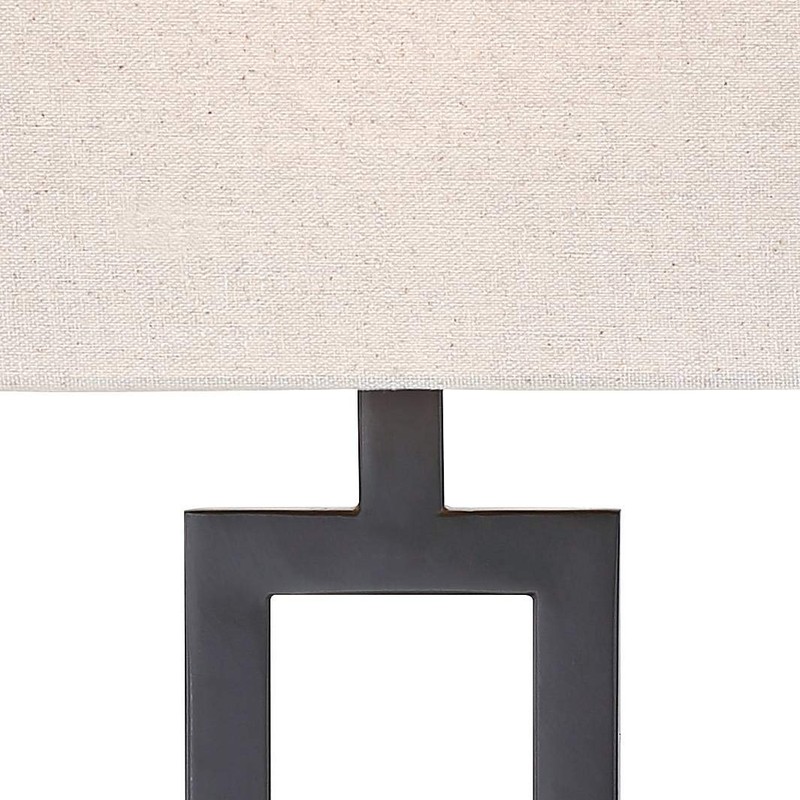 360 Lighting Aston 26" High Open Rectangle Modern Table Lamp