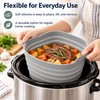 Slow Cooker Divider Liner for 6–8 Qt Crockpots – Reusable