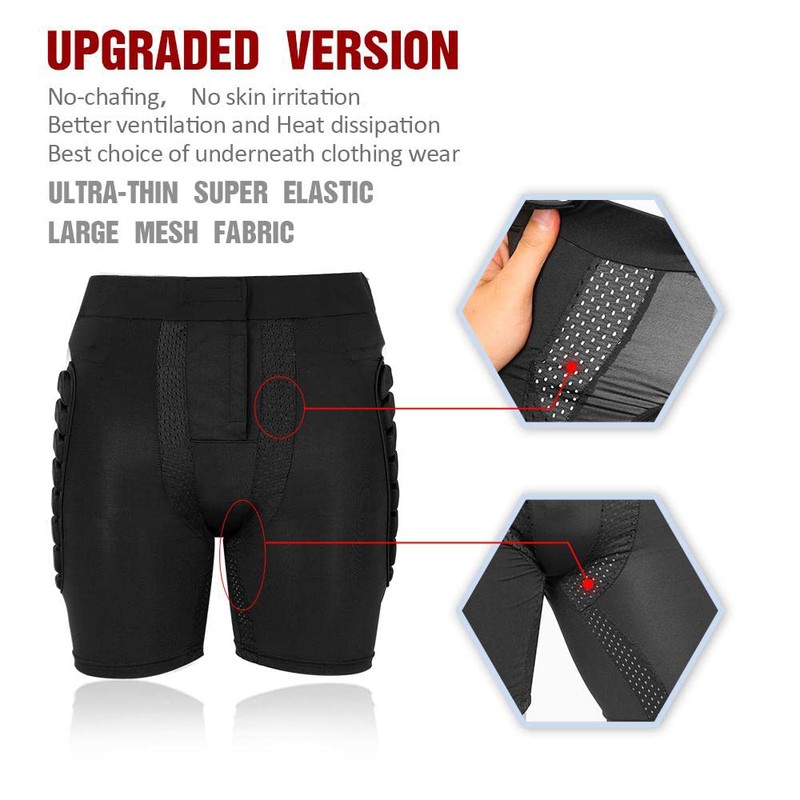 Aeike Hip Protector, Snowboard Protector, Lower Body Protector, Butt Pants,