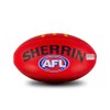 Sherrin AFL Replica All Surface Football, Red, Size 2