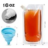 Liquor Flask Concealable And Reusable Cruise Sneak Drink Pouches Travel