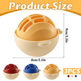 Colorich Pack of 3 Pet Hair Remover, Washing Machine, Reusable, Cat Hair Remover, Washing Machine, Lint Balls Washing Machine, Hair Catcher Washing Machine for Removing, Pet Hair, Lint